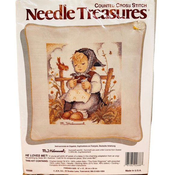 Hummel Counted Cross Stitch Kit - Vintage (NOS) - Picture 1 of 6